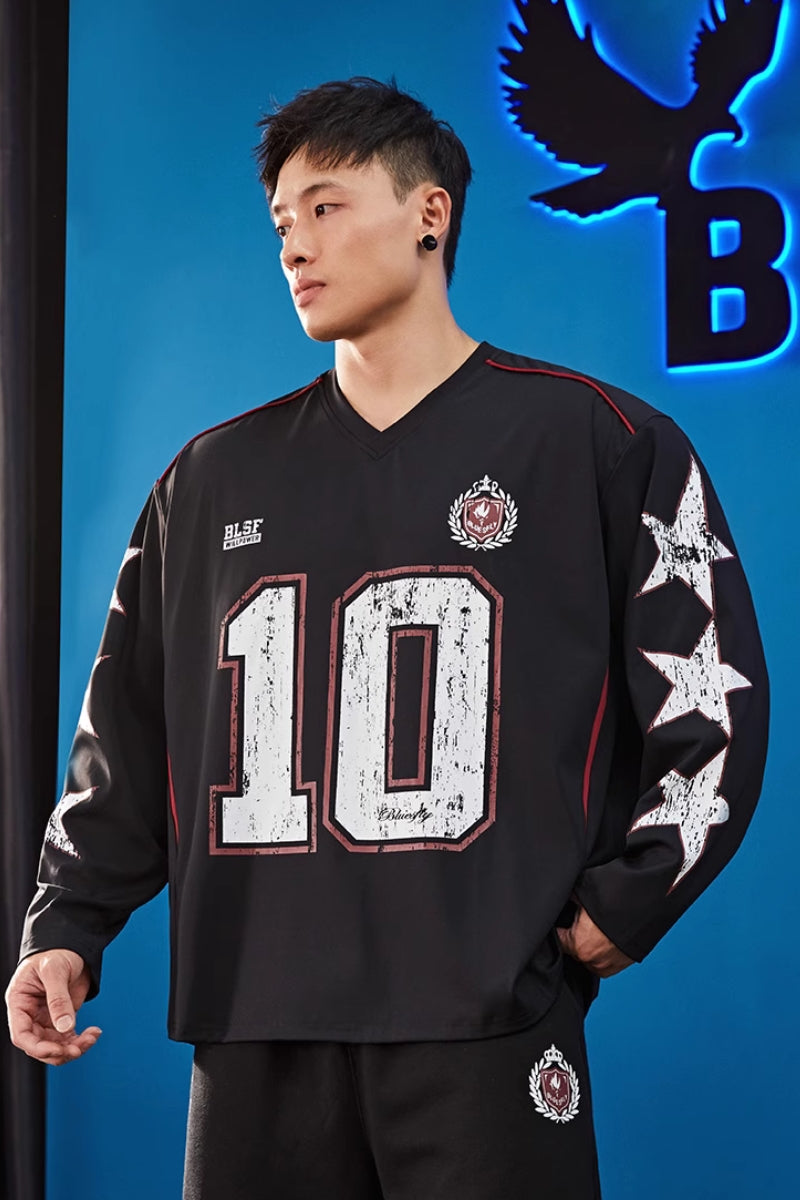 Starline Varsity Long Sleeve  #BF124