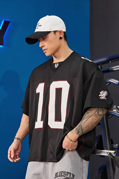 Core Number Print T-Shirt  #BF112