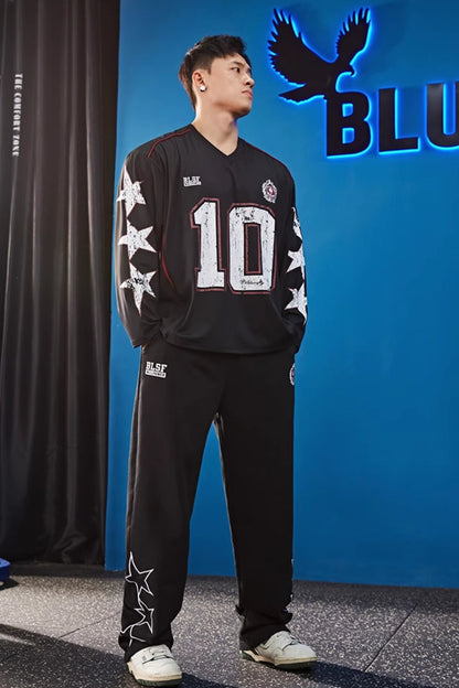 Starline Varsity Straight Sweatpants  #BF126