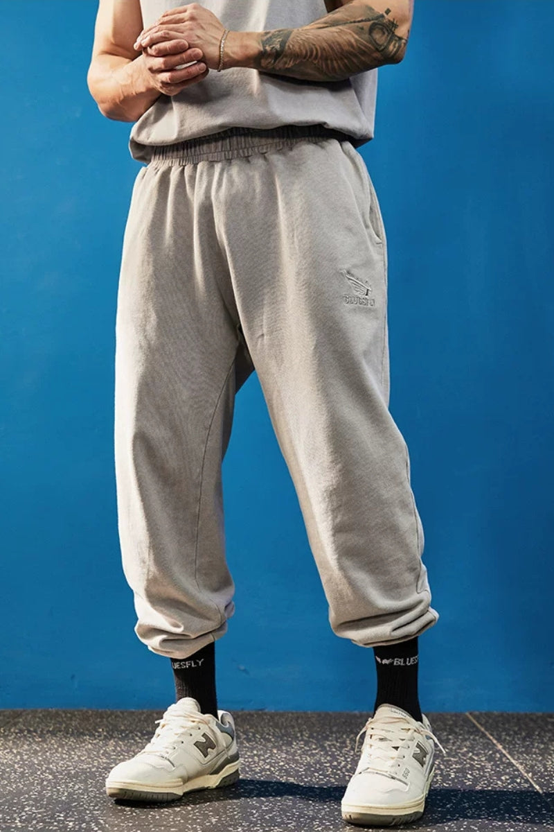 Loose Cuff Washed Jogger  #BF154