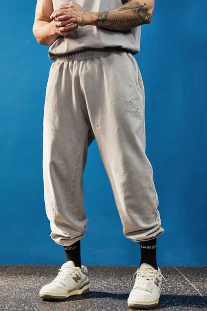 Loose Cuff Washed Jogger  #BF154