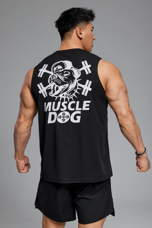 Back logo I-Shoulder Sleeveless  #MD076