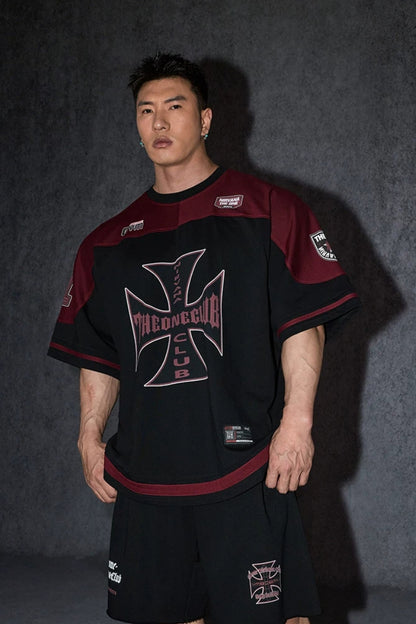 Multi Badge Block IceSkin T-Shirt  #TK035