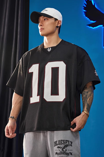 Core Number Print T-Shirt  #BF112