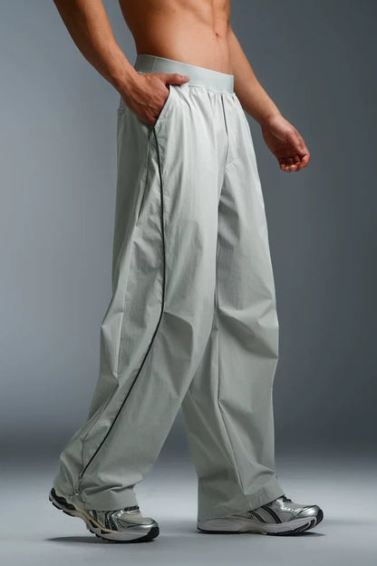 Piping Cocoon Light Pants  #BD003