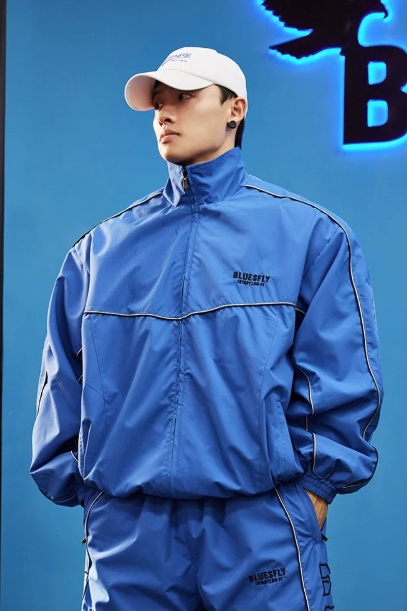 Outline Graphic Track Jacket  #BF159