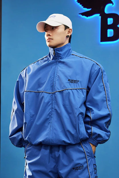 Outline Graphic Track Jacket  #BF159