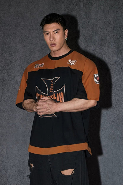 Multi Badge Block IceSkin T-Shirt  #TK035