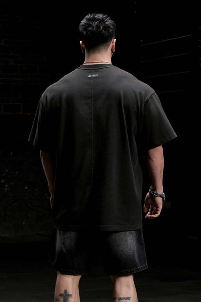 Heavy Texture Sports T-Shirt  #MD080