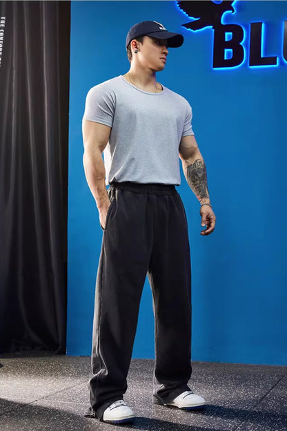 Relaxed Neck Stretch Fit T-Shirt  #BF141