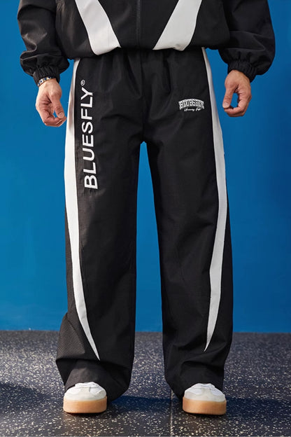 Dual Tone Track Pants  #BF111