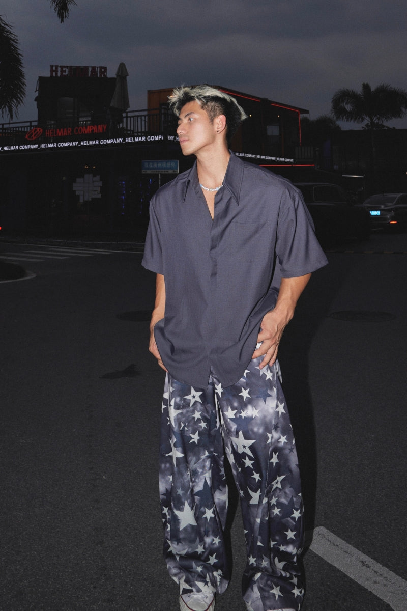 Galaxy Star Wide Pants  #PM008