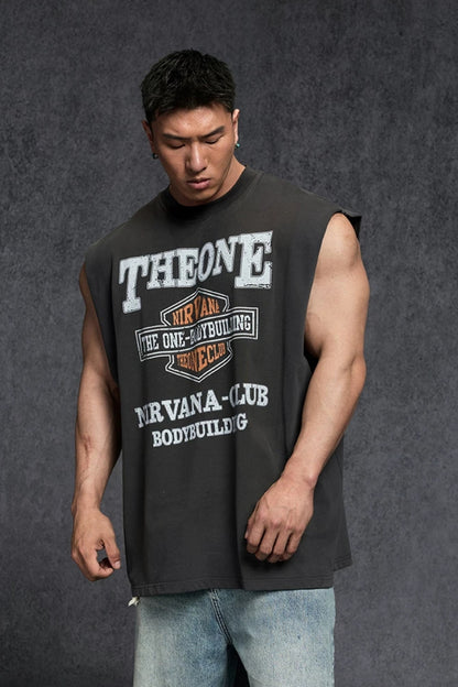 Club Badge Loose Sleeveless  #TK036