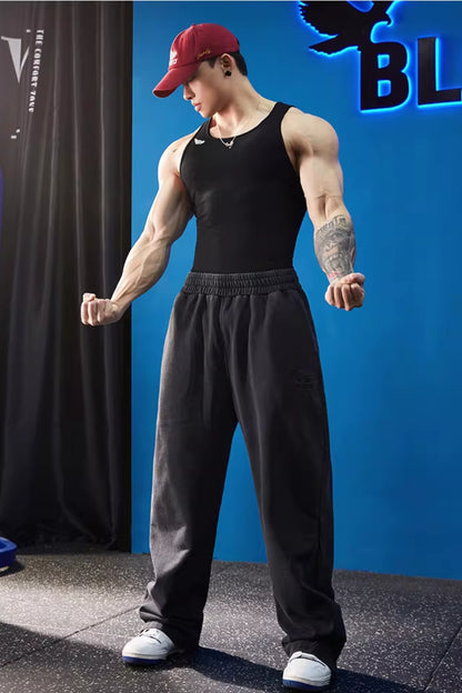 Stretch Cotton Core Tank  #BF142