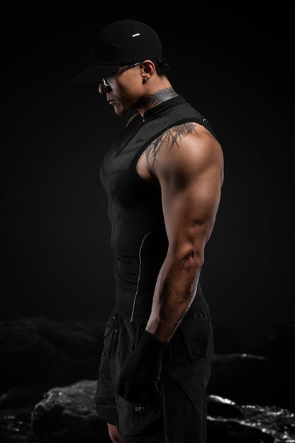 MetaDry Seamless Zip Vest  #MG014