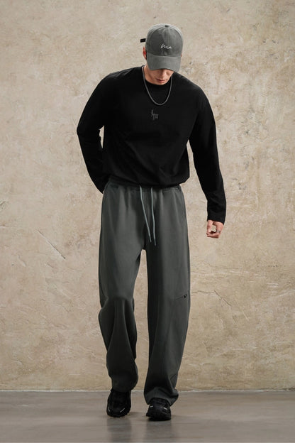 Arc Cut Relax Sweat Pants  #LM037