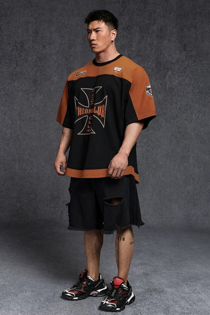 Multi Badge Block IceSkin T-Shirt  #TK035