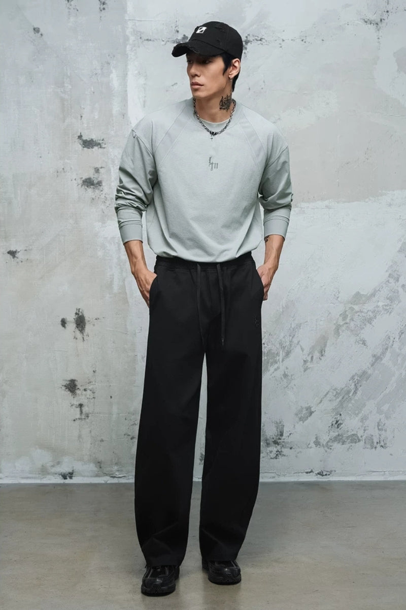 Ice Knit Wide Pants  #LM039