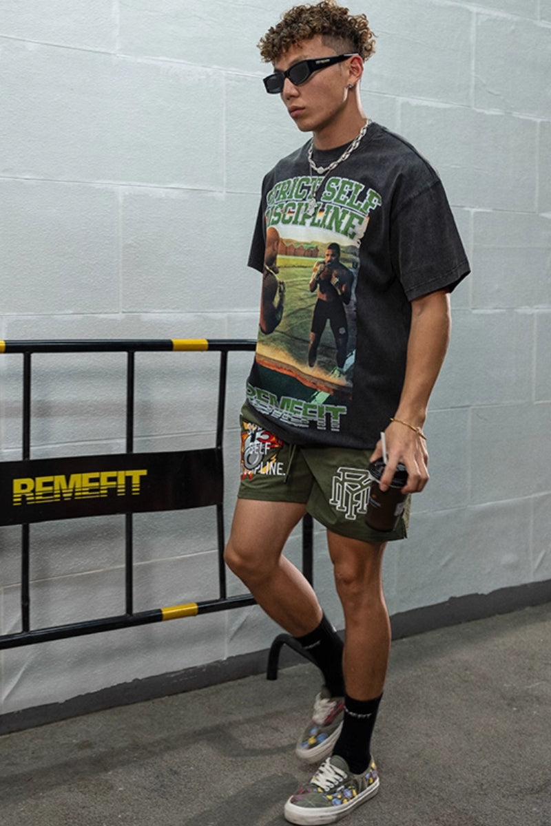 Heavy Hit Graphic T-Shirt  #RF003