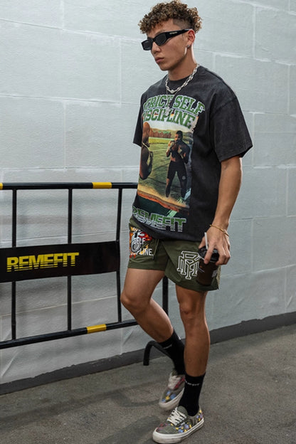 Heavy Hit Graphic T-Shirt  #RF003