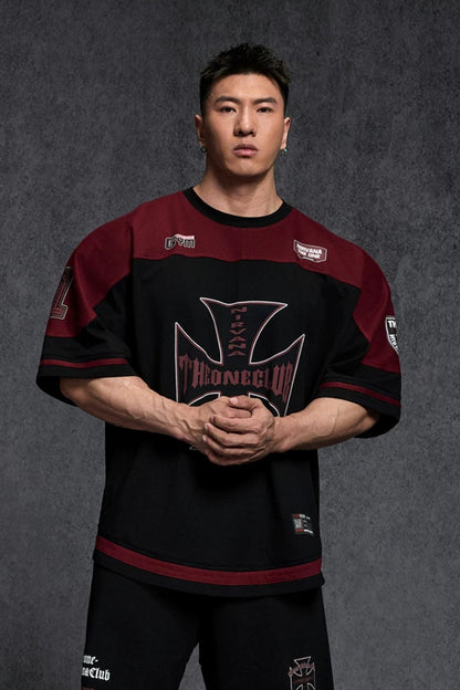 Multi Badge Block IceSkin T-Shirt  #TK035