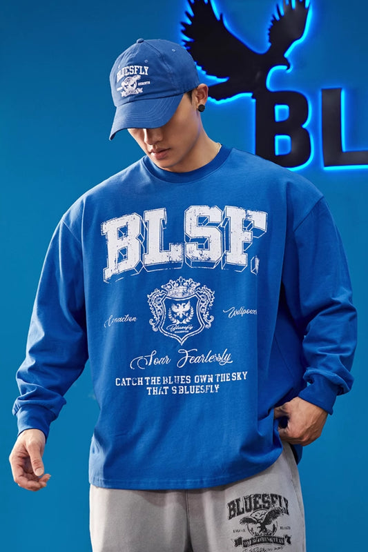 Vintage Crest Longsleeve  #BF105