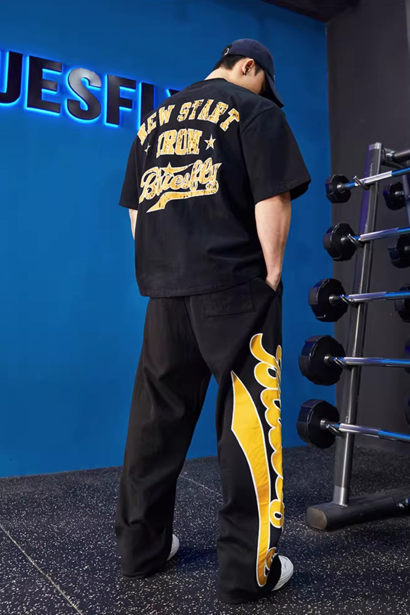 Vintage Logo Heavy Sweatpants  #BF139