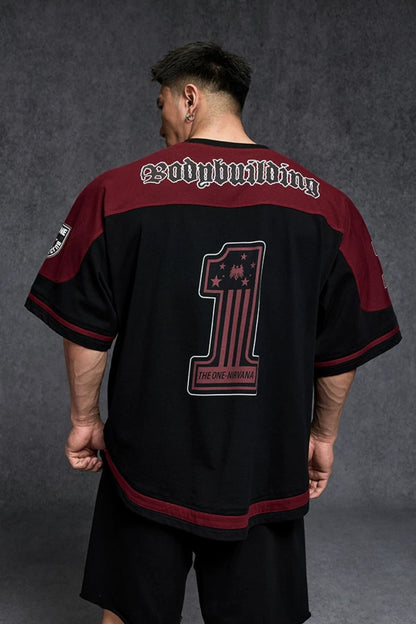 Multi Badge Block IceSkin T-Shirt  #TK035