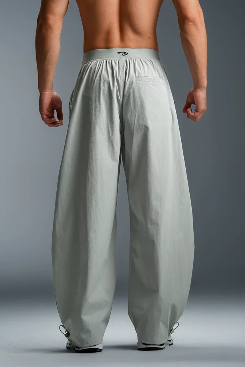 Piping Cocoon Light Pants  #BD003