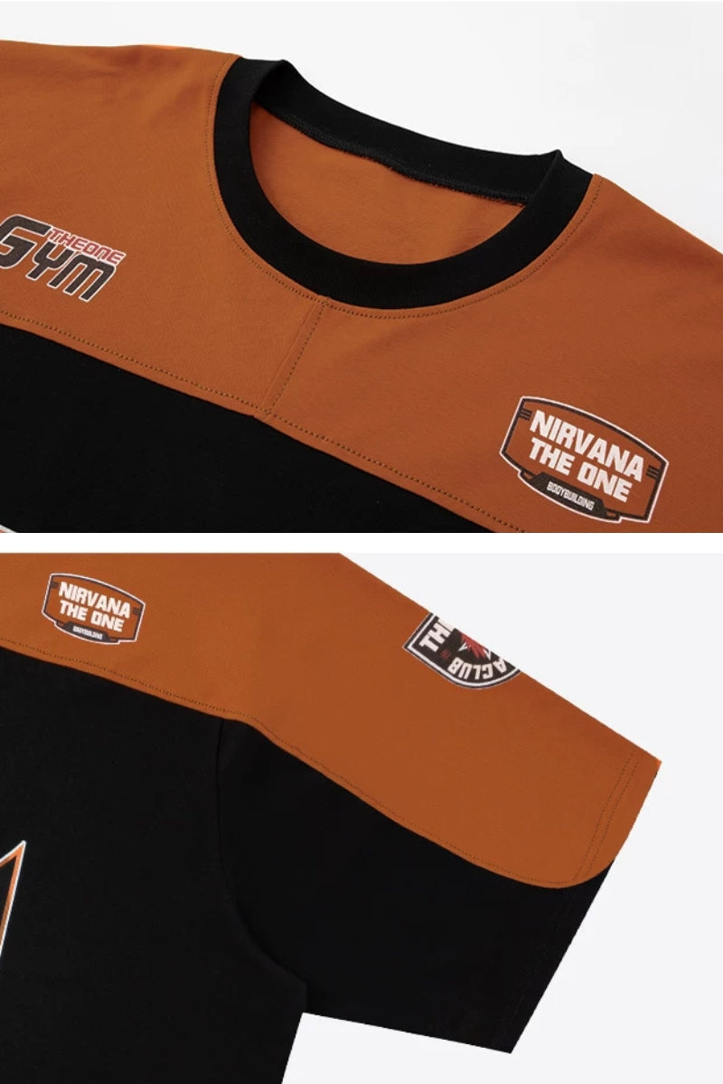 Multi Badge Block IceSkin T-Shirt  #TK035