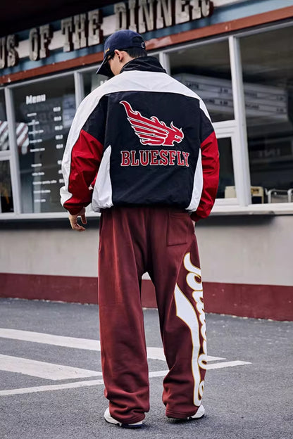 Vintage Racing Track Jacket  #BF137