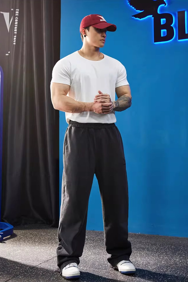 Relaxed Neck Stretch Fit T-Shirt  #BF141