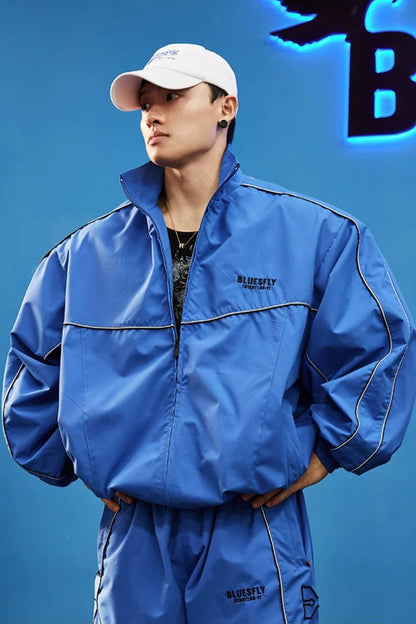 Outline Graphic Track Jacket  #BF159