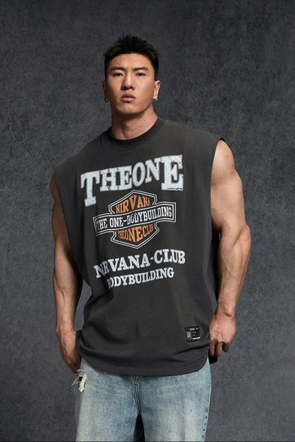 Club Badge Loose Sleeveless  #TK036