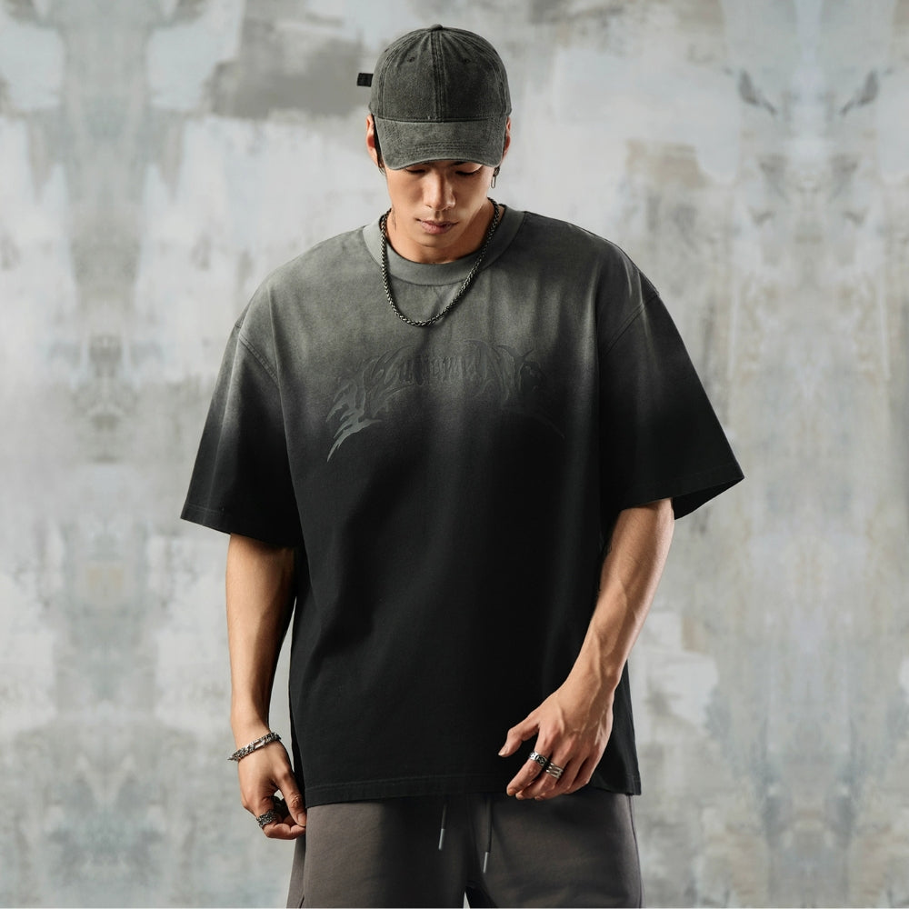 ShadowFade Half Sleeve T-Shirt  #LM031