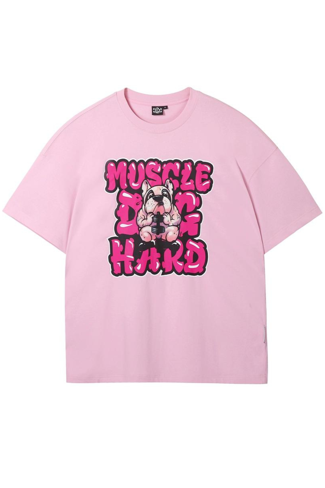 Hand-drawn style print t-shirt  #MD003