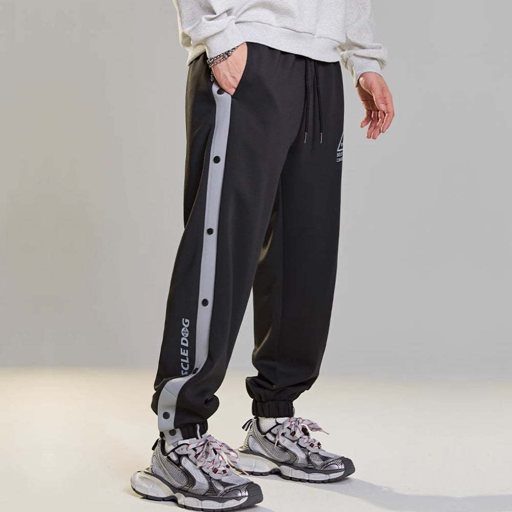 Snap Track Jogger Pants  #MD010