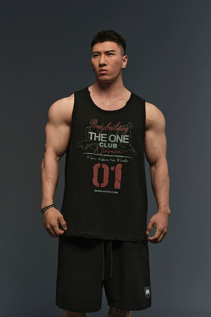 Nirvana Damage Fit Tank  #TK020