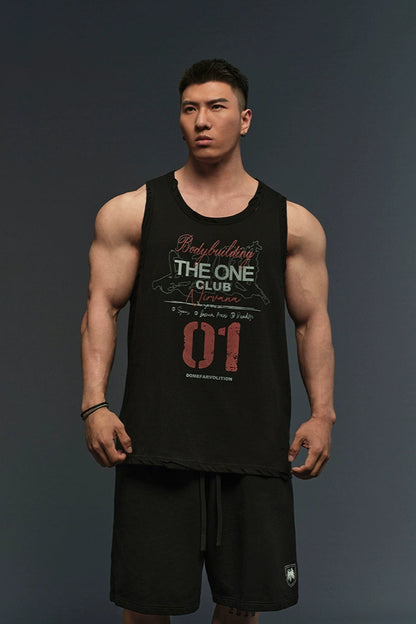 Nirvana Damage Fit Tank  #TK020