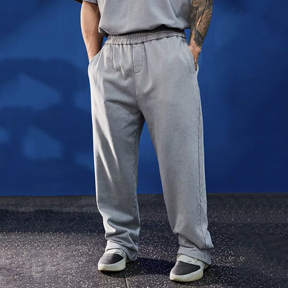 Fitness Washed Color Sweatpants #BF053