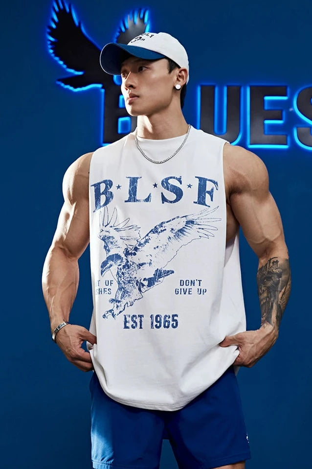 Street Muscle Sleeveless Shirt  #BF007