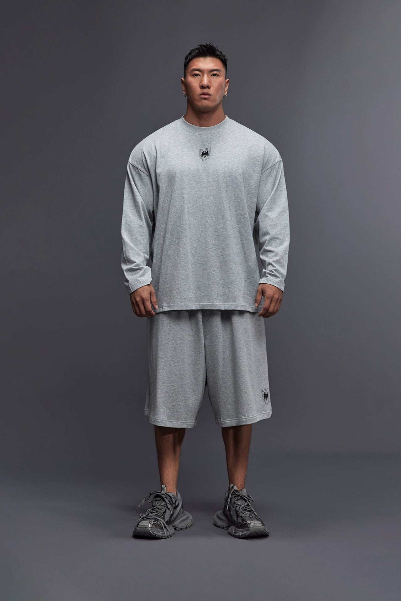 Shield Oversized Long Sleeve  #TK033