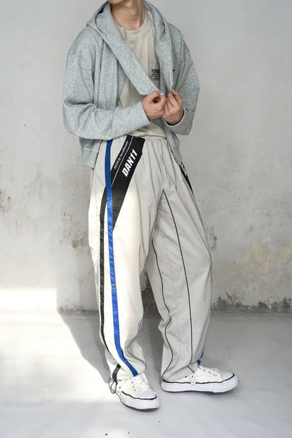 Gray Street Racer Pants  #YG006