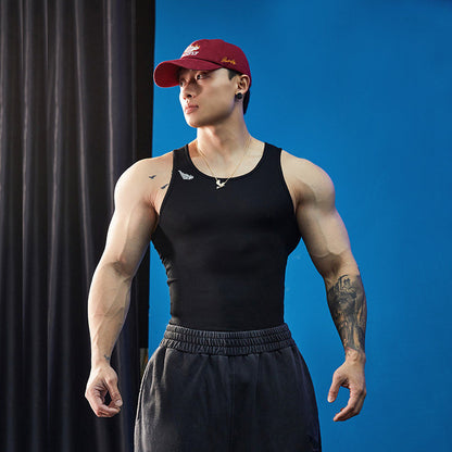 Stretch Cotton Core Tank  #BF142