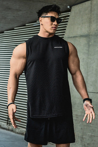Back logo I-Shoulder Sleeveless  #MD076