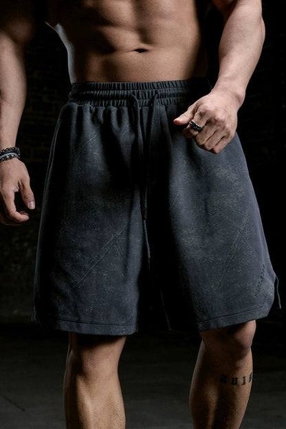 Vintage Tie-Dye Gym Shorts  #MD105