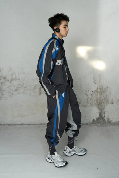Dark Track Racer Pants  #YG011