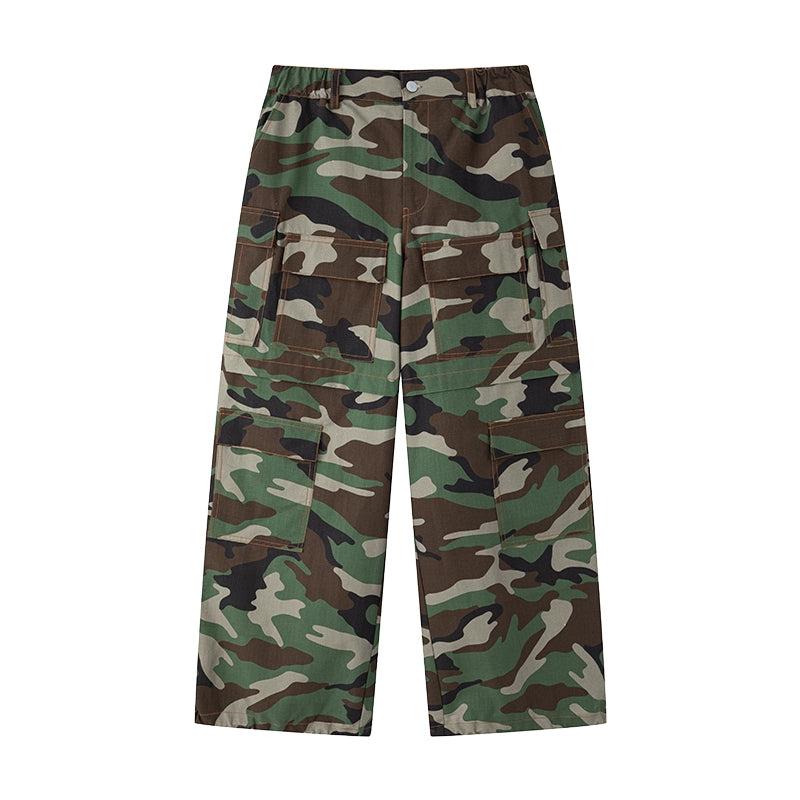 Tactical Cargo Camo Pants  #TK034