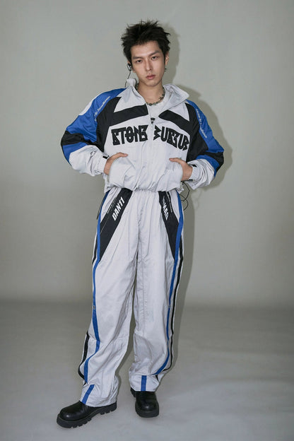 Gray Street Racer Jacket  #YG005