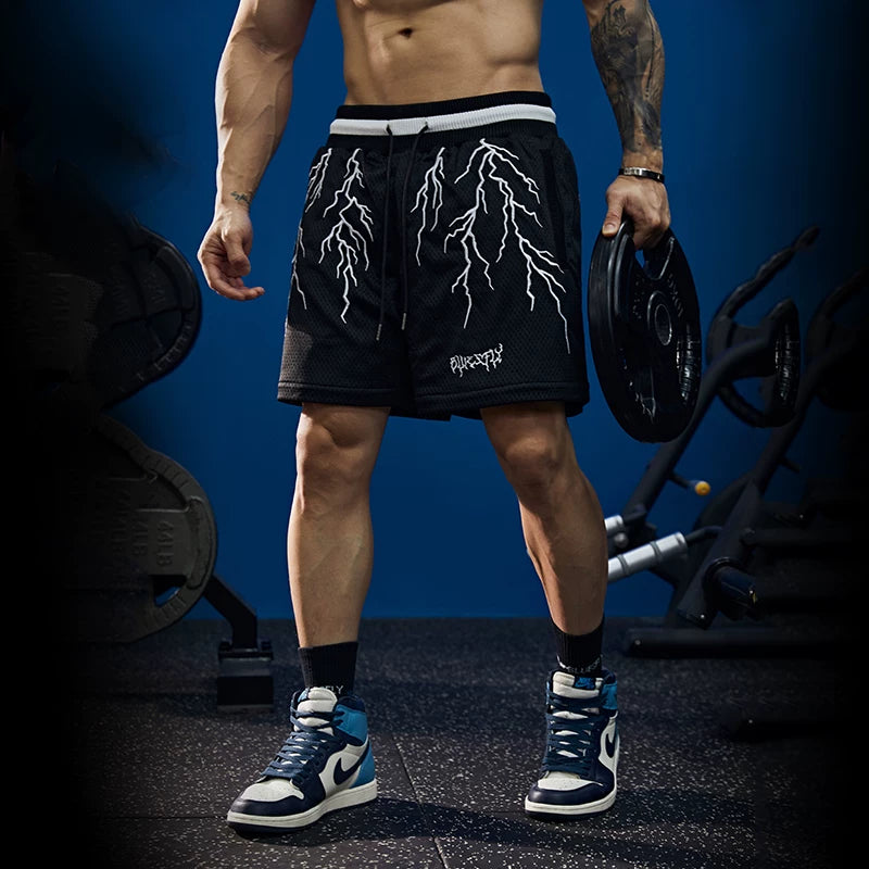 Lightning Flash Gym Shorts #BF078